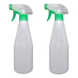 2 Pulverizador Borrifador Gatilho Mult Spray Guarany 500ml