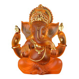 Estátuas De Lord Ganesh - Estatueta De Ganesha Com Esmalte