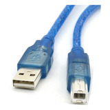 Cable Usb Impresora A-b Version 2.0 Largo 1.8mts + Velocidad