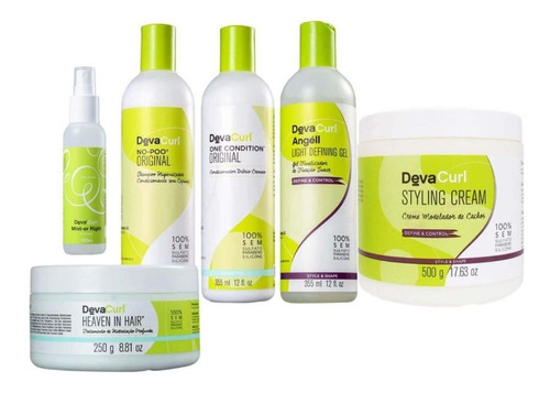 Kit Deva Curl Completo - 6 Produtos