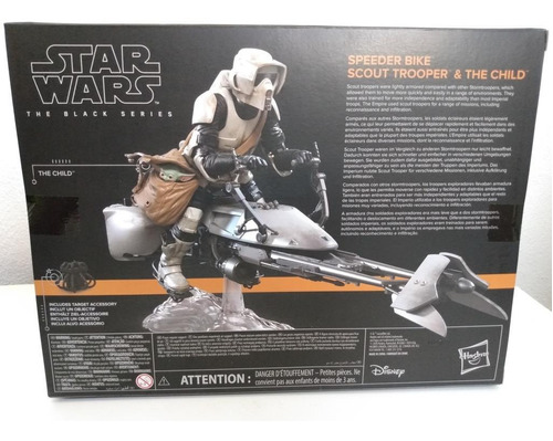 Speeder Bike Scout Trooper Grogu Black Series Star Wars