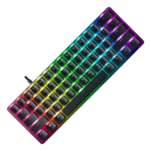 Teclado Gamer Inalámbrico Razer Huntsman Mini Inglés Us Rgb