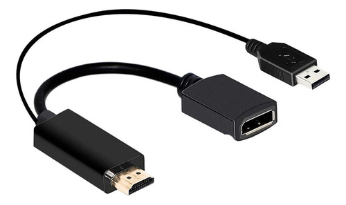 Cable Conversor Adaptador Hdmi Para Displayport 1.2