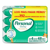 Toalhas Umedecidas Personal Baby C/ 576 Unidades