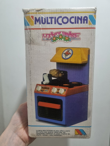 Antiguo Juego De Cocina Multicocina Happy House Metrotoys 