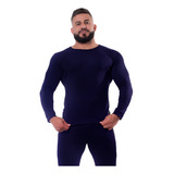 Segunda Pele Térmica Calça + Blusa Frio Intenso Flanelada 