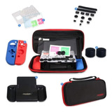Estuche Kit De Accesorios Nintendo Switch Kit Protección