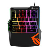 Teclado De Uma Mão Gamer Meetion Mt-kb015