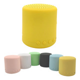 Mini Caixa De Som Bluetooth Colorida Portátil Musica Potente Cor Amarelo