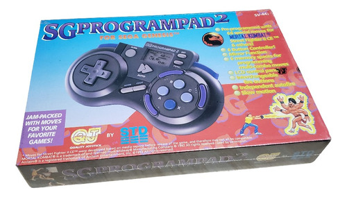 Controle Do Mega Drive Sg Program Pad 2 Lacrado!!!! A1