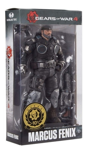 Marcus Fenix Mcfarlane Gears Of Wars Pregunt Disponiblida