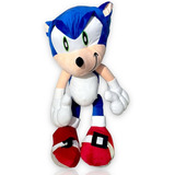 Peluche De Sonic El Erizo Azul De 55 Cm Calidad Premium 