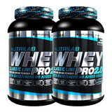 Suplemento En Polvo Nutrilab  Proteína Whey Protein 2.0 Proteínas Sabor Dulce De Leche En Balde Pack X 2 U