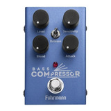 Pedal De Efeito Para Baixo Fuhrmann Bass Compressor Bc-10