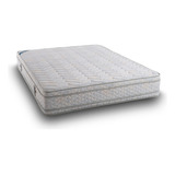 Colchón Topacio Complete Pillow Resortes 190x160cm Queen