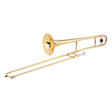 Summina Alto Trombone Laton Dorado Laca Bb Tone B Instrument