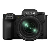 Cámara Fujifilm X-h2 Negra + Lente Fujinon Xf 16-80mm