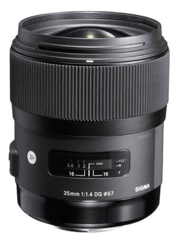Lente Sigma 35mm F1.4 Para Canon Serie Art
