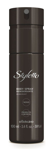 Desodorante Body Spray Boticollection Styletto, 100 Ml