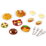 Set De Comida Sylvanian Families Calico Critters Nuevos