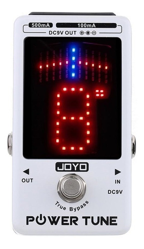 Pedal Joyo Power Tune - Afinador Y Fuente De Poder