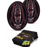 Combo Parlantes Bomber 6x9 175w Rms Bicho + Pote Taramps 