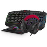 Kit Gamer Rgb Teclado Mouse Headset E Mousepad Havit Kb502cm