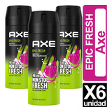 Desodorante Axe Epic Fresh X6 Unid