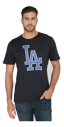 Playera Camiseta 47 Brand Los Angeles Dodgers Mlb Jet Black