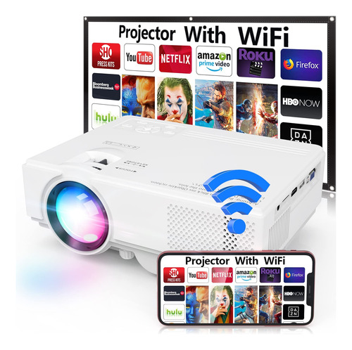 Proyector Wifi 8500 Lumens Full Hd 4k