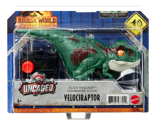 Click Tracker Velociraptor Mattel 