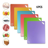 6 Tablas Para Cortar Carne, Pan, Color Antibacteriano