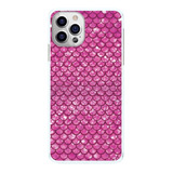 Capinha Escama De Sereia Rosa Pink Brilhante Capa Celular