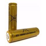 Bateria Li Ion Recargable 18650 4.2v 8800mah + Envío
