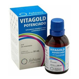 Vitagold Potenciado 50ml Suplemento Vitamínico Fabiani