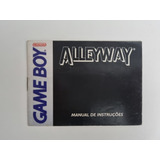 Manual De Instruções Alleyway Game Boy *** Ler Descrição ***