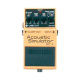 Pedal Boss Para Guitarra Acoustic Simulator Ac-3