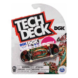 Skate De Dedo Tech Deck Dgk Santa Flores 96mm Fingerboard