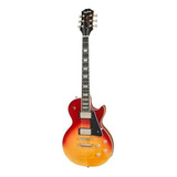 EpiPhone Les Paul Modern Figured, Magma Orange Fade Color Naranja Orientación De La Mano Diestro