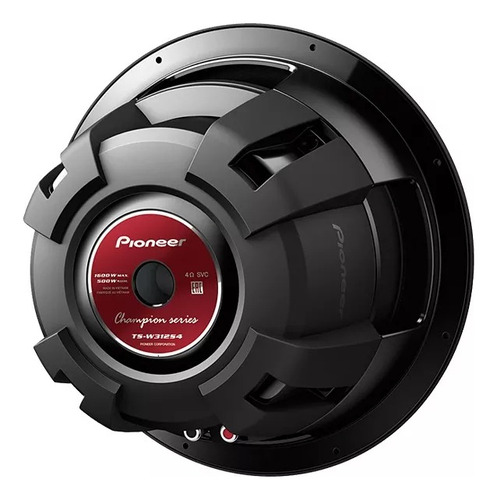 Subwoofer 12  Pioneer Se Ts-w312s4 500w Rms Doble Bobina M