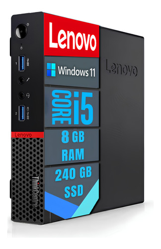 Mini Pc Lenovo Core I5 Windows 11 8gb Ram 240gb Ssd Wi-fi 