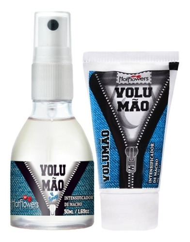 Kit Volumão Gel E Spray Intensificador Masculino