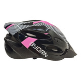 Capacete Byorn C/ Sinalizador Led Ciclismo Bike Bicicleta