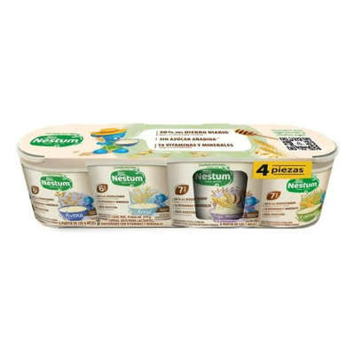 Cereal Seco Nestum Nestle 4 Latas De 270g C\u002Fu | Envío gratis