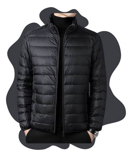 Jaqueta Puffer Feminina Casaco Frio Touca Nylon Impermeavel