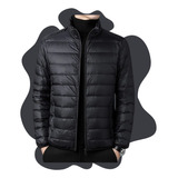 Jaqueta Puffer Bobojaco Impermeável Inverno Capuz Removivel