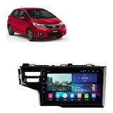 Central Multimídia Android Honda Fit 2014-2021 4+64gb+tv 9p