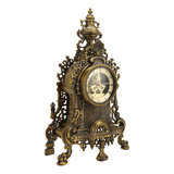 Reloj De Mesa Retro Europeo Vintage S Semimecánico De Cuarzo