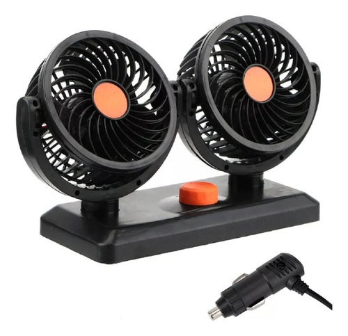 Ventilador Duo Coche Auto Interior