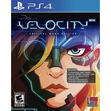 Vídeo Juego Velocity 2x Critical Mass Playstation 4